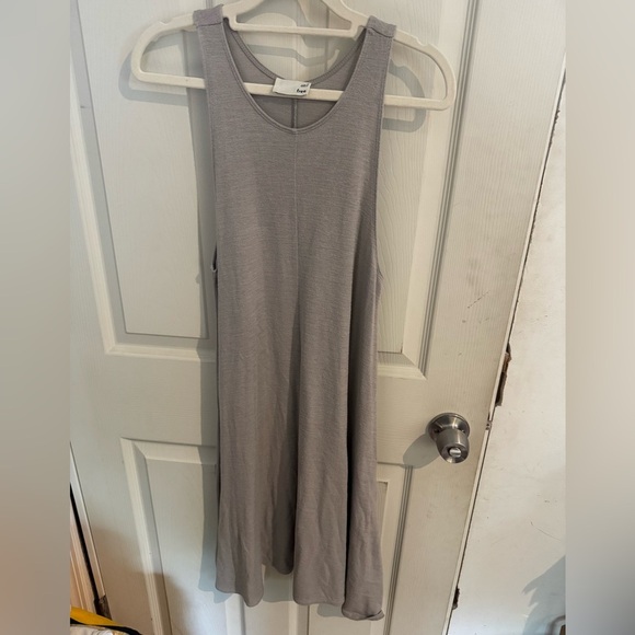 Aritzia Wilfred Free Chrissy Dress in Pewter Note Size Small - Picture 2 of 13